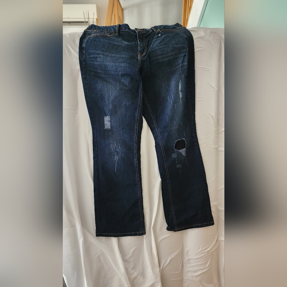 Lane Bryant low rise jeans